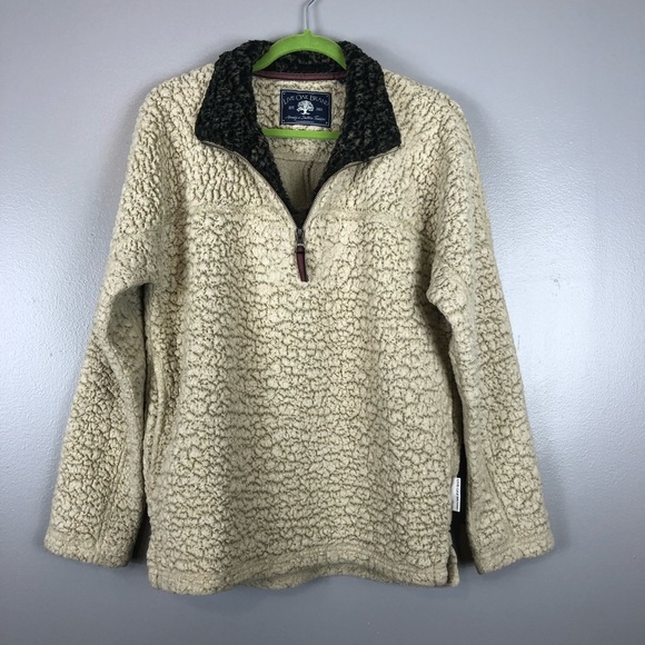 live oak sherpa pullover